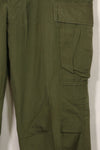 1967 Contract 3rd Model Non Ripstop Jungle Fatigue Pants L-L Almost Unused