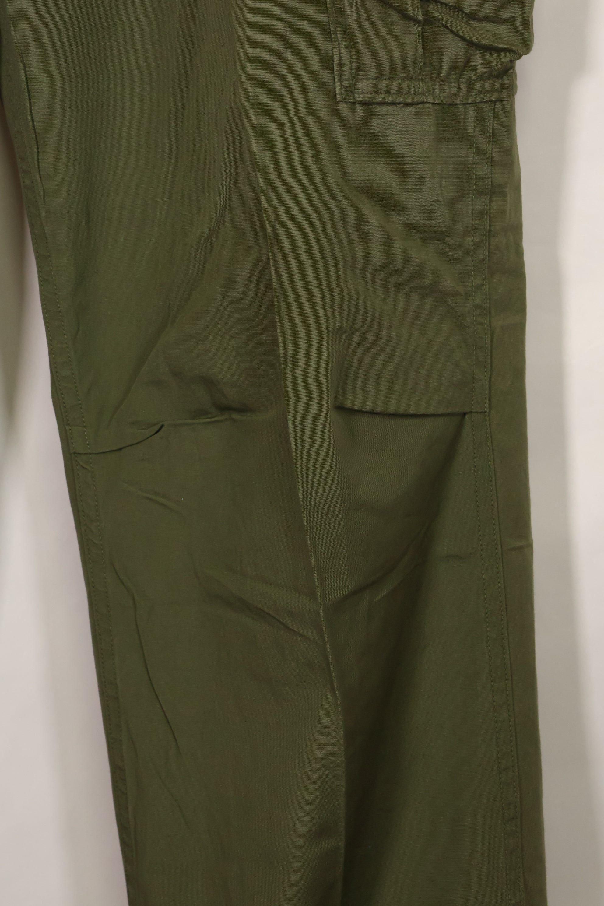 1967 Contract 3rd Model Non Ripstop Jungle Fatigue Pants L-L Almost Unused