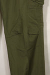1967 Contract 3rd Model Non Ripstop Jungle Fatigue Pants L-L Almost Unused