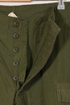 1967 Contract 3rd Model Non Ripstop Jungle Fatigue Pants L-L Almost Unused