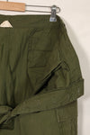 1967 Contract 3rd Model Non Ripstop Jungle Fatigue Pants L-L Almost Unused
