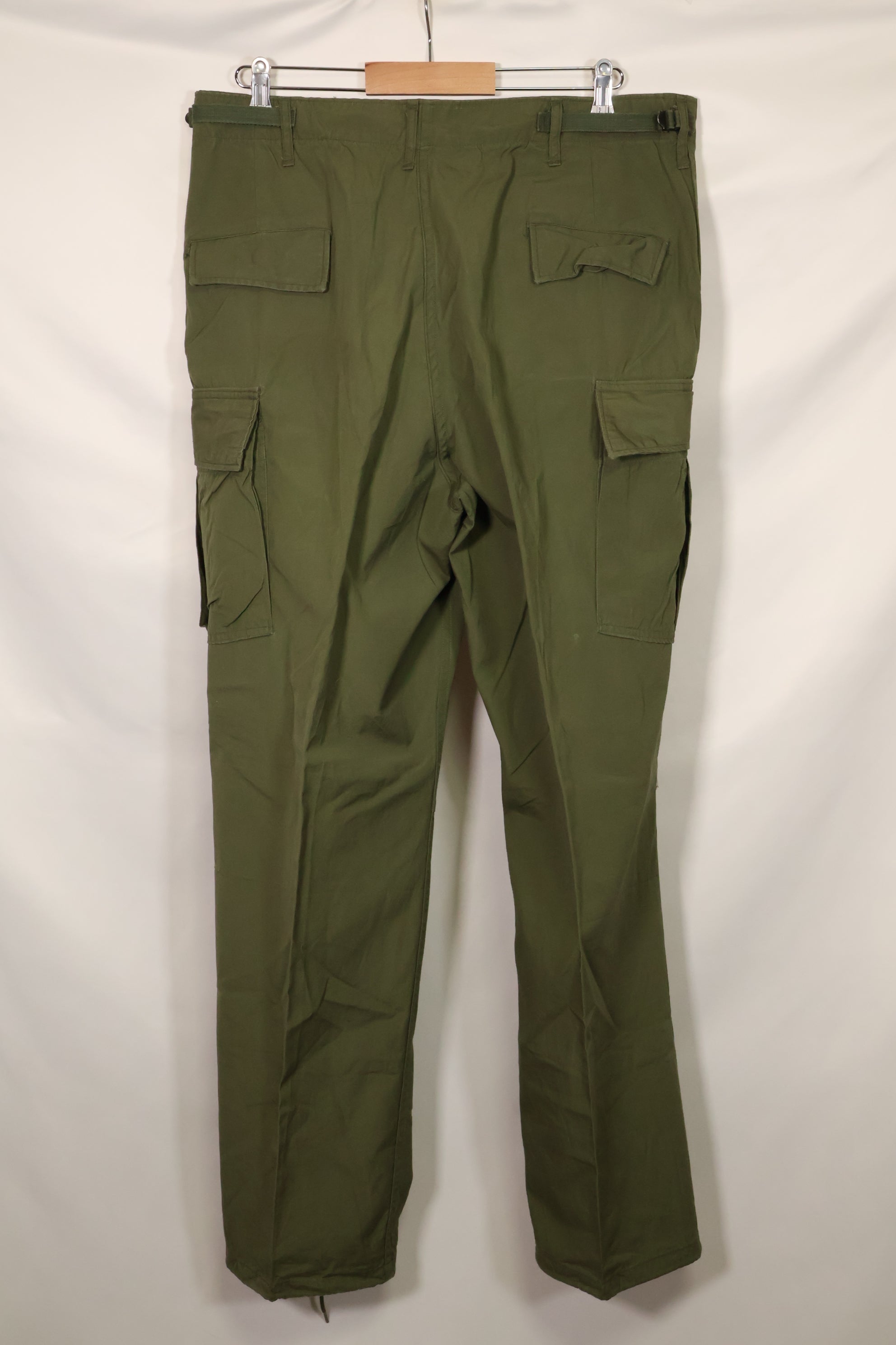 1967 Contract 3rd Model Non Ripstop Jungle Fatigue Pants L-L Almost Unused