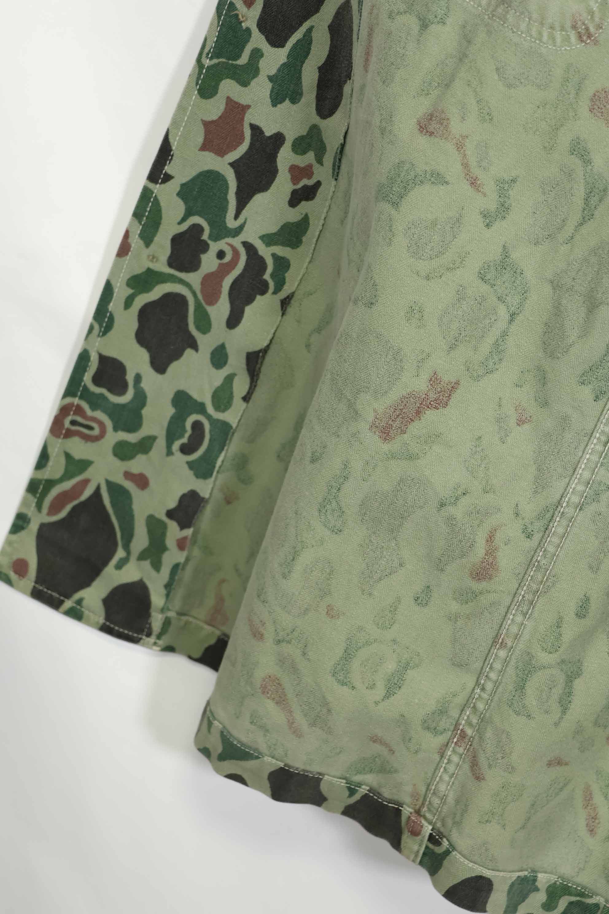 1960s Korean Army Frogskin Camouflage Combat Uniform