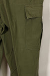 1967 Contract 3rd Model Non Ripstop Jungle Fatigue Pants L-L Almost Unused