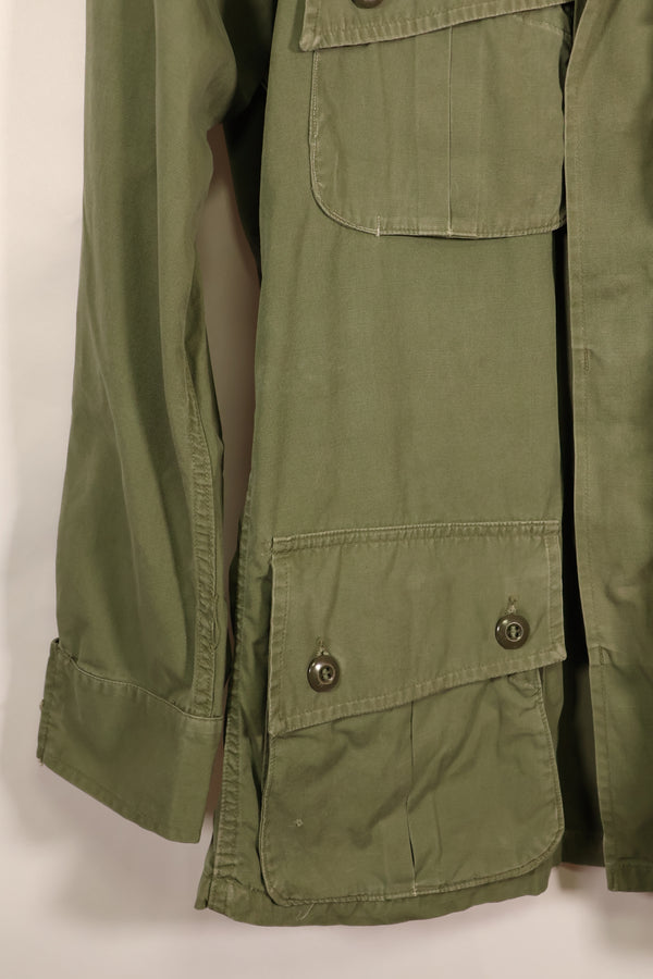 1963 Contract, S-R, U.S. Air Force, Officer, 1st Model Jungle Fatigue Jacket, Modified, Used