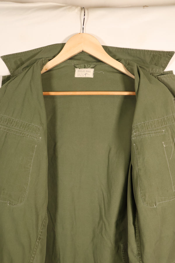 1963 Contract, S-R, U.S. Air Force, Officer, 1st Model Jungle Fatigue Jacket, Modified, Used