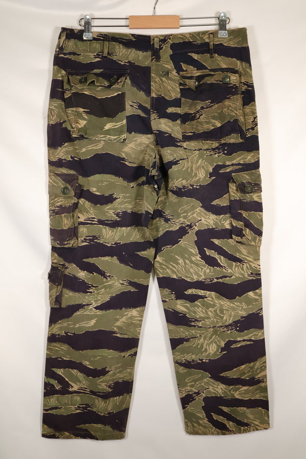 Circa 1965: Okinawa Tiger, US-style cut, tiger-striped pants, US size M, used