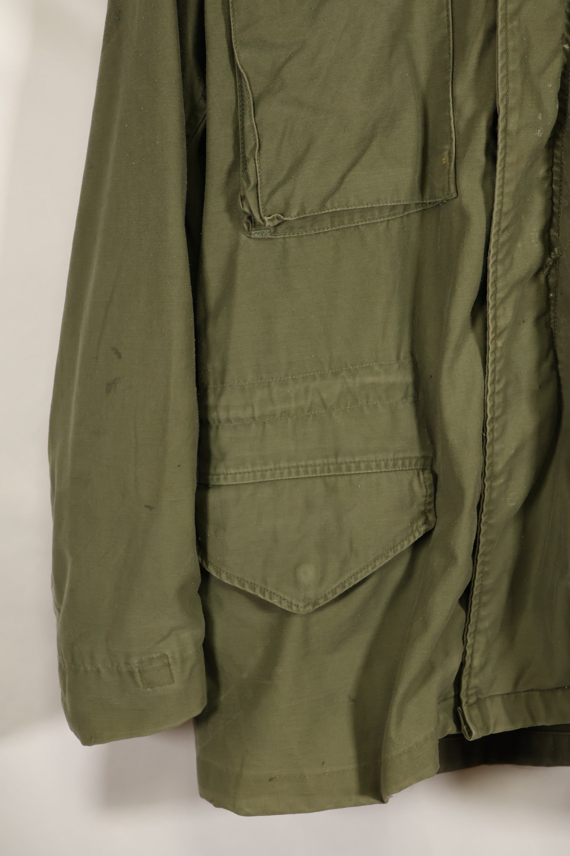 Actual 1st Model M65 Field Jacket, size tag missing, used