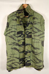 1969 VNMC 4th Pattern Tiger Stripe Shirt, Sea Wave Pattern, Used