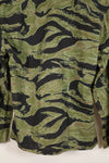 1969 VNMC 4th Pattern Tiger Stripe Shirt, Sea Wave Pattern, Used