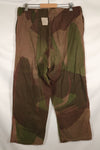 Real British Army SAS Trousers WINDPROOF Camouflage Pants Size No.1 Used