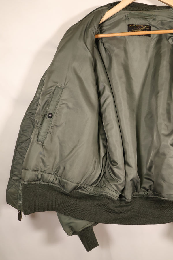 Early 1950s, X-LARGE, U.S. Air Force (USAF), MA-1, Early Model, Flight Jacket, Good Condition
