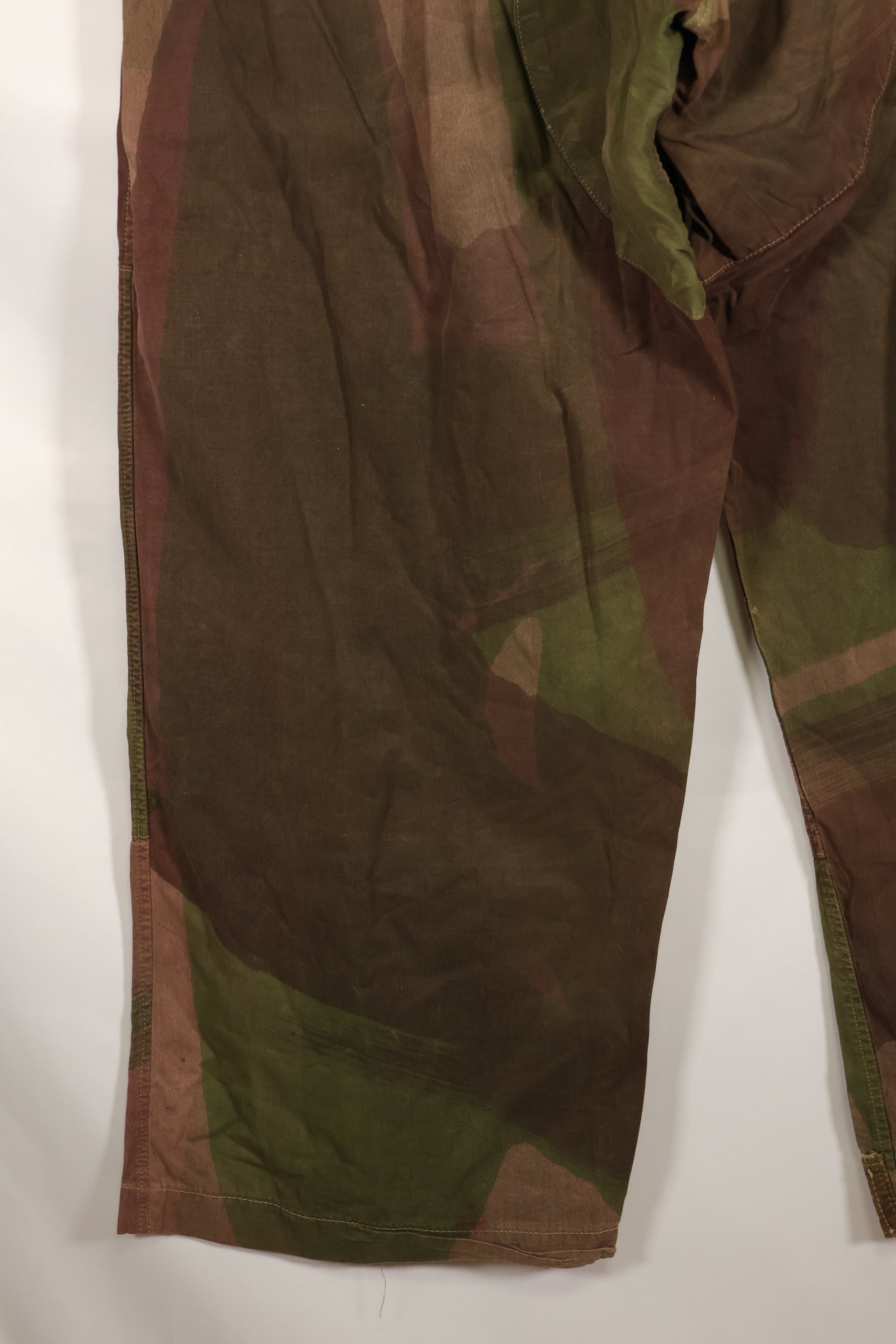 Real British Army SAS Trousers WINDPROOF Camouflage Pants Size No.1 Used