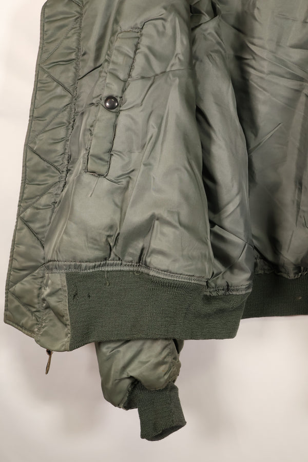 1950s LARGE U.S. Air Force Early Model MA-1 Flight Jacket, Intermediate, Used, Grade B