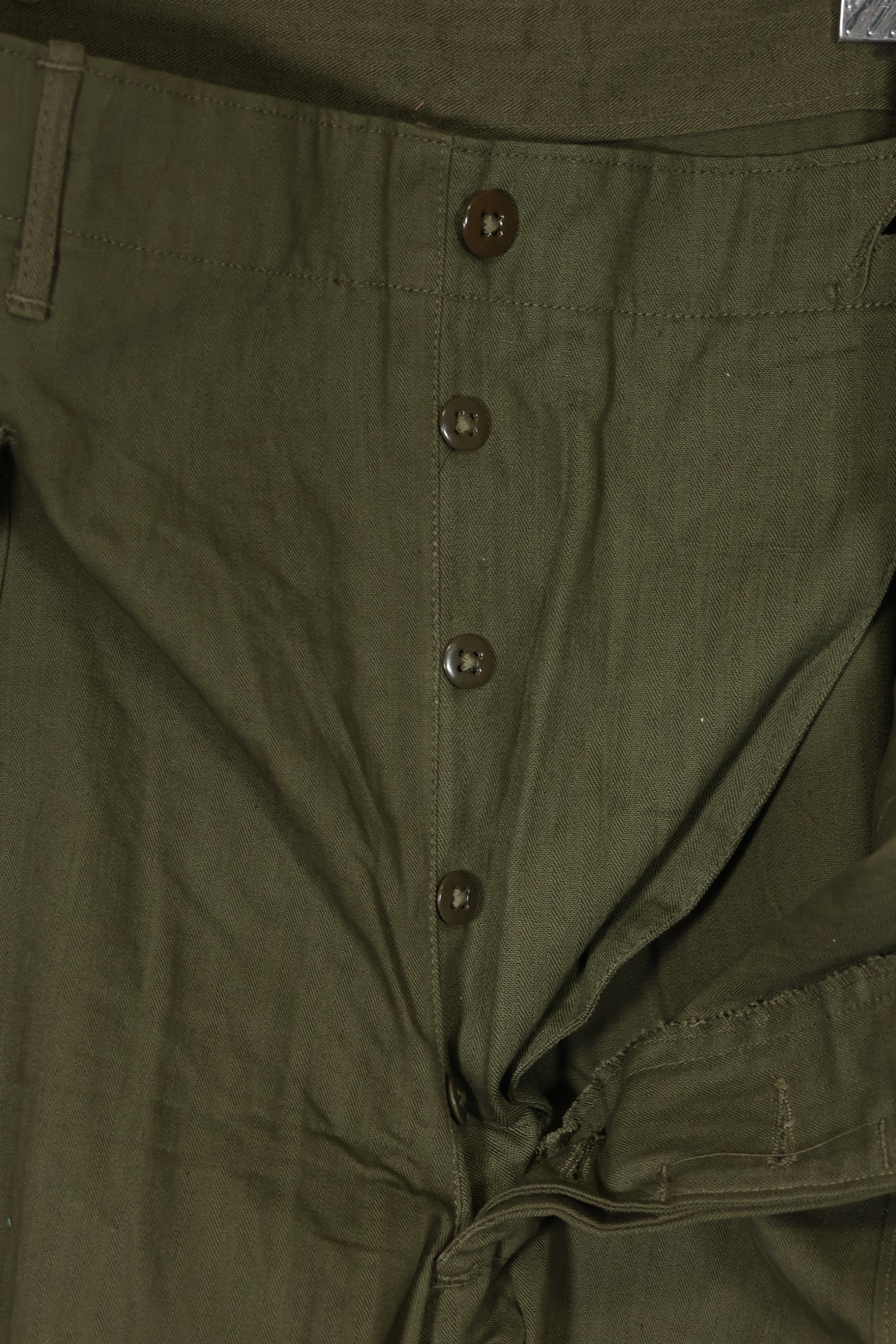 1950's U.S. Army HBT utility pants, nearly unused A