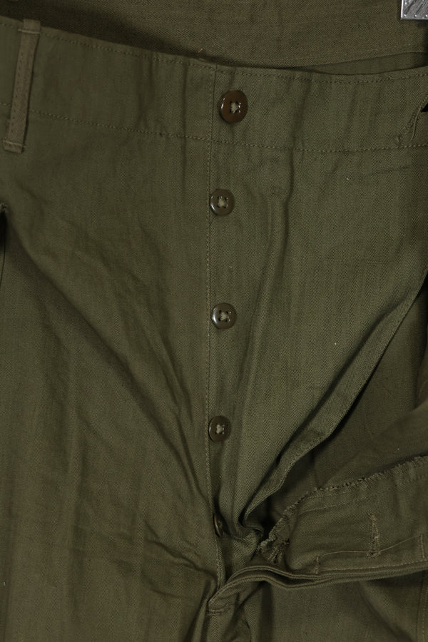 1950's U.S. Army HBT utility pants, nearly unused A