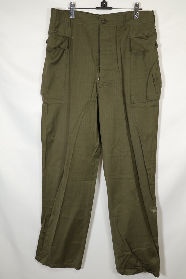 1950's U.S. Army HBT Utility Pants, almost unused, B