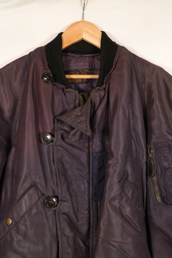 1950s LARGE U.S. Air Force N2-A Flight Jacket (Modified Hood) - Used