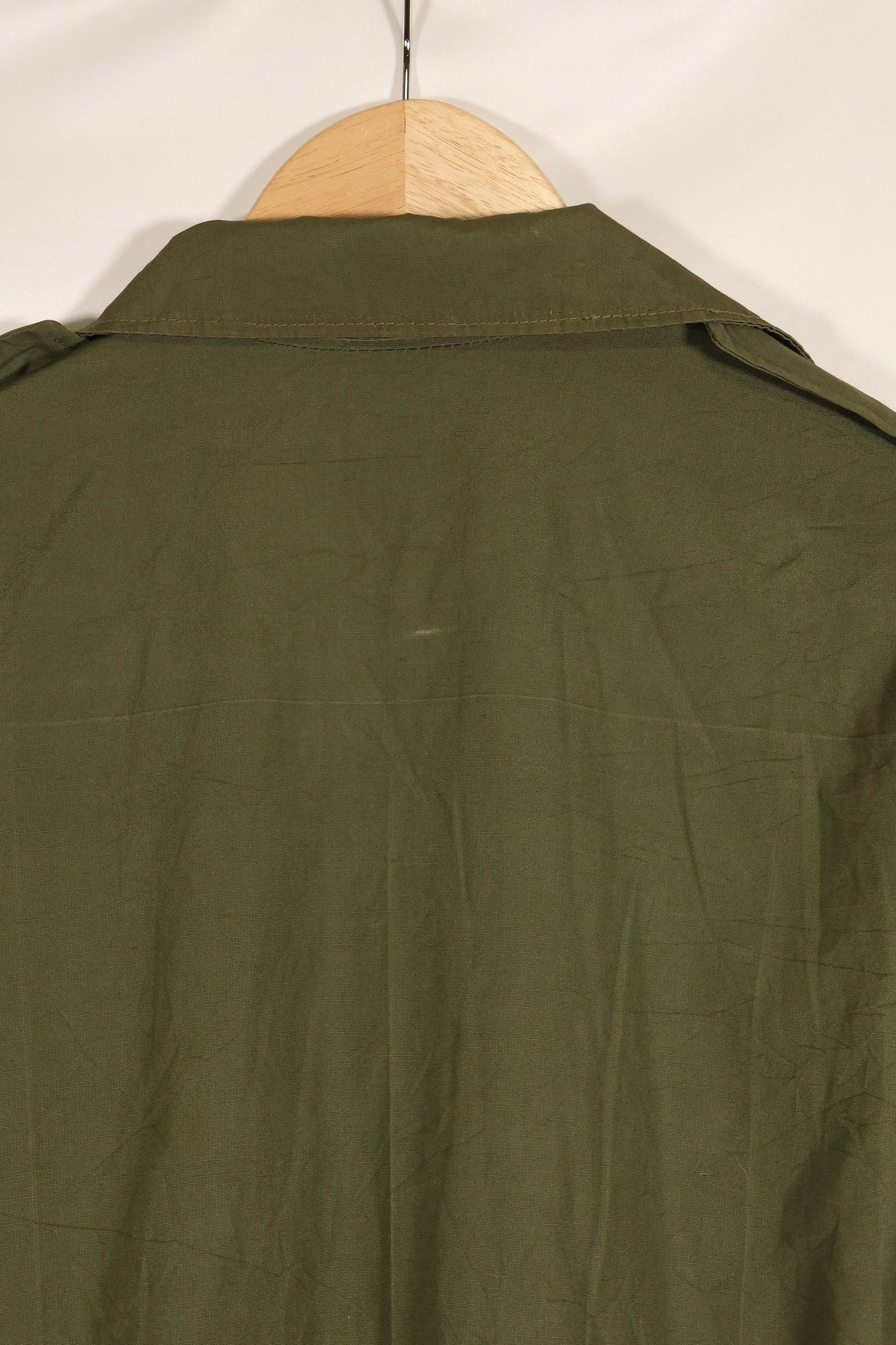 Circa 1965-1966 2nd Model Jungle Fatigue Jacket in good condition, missing size tag.