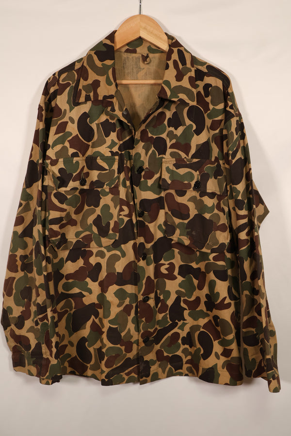 Real CIDG Beogum camouflage with 13 star button Duck hunter camouflage, used.