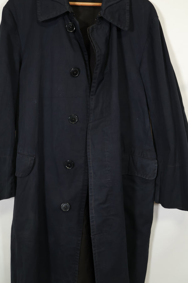 1940's Japanese Navy Officer's Navy Blue Coat, privately procured, used.