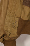 Real 1940s U.S. Army Air Corps USAAF B-15 Flight Jacket, used without label