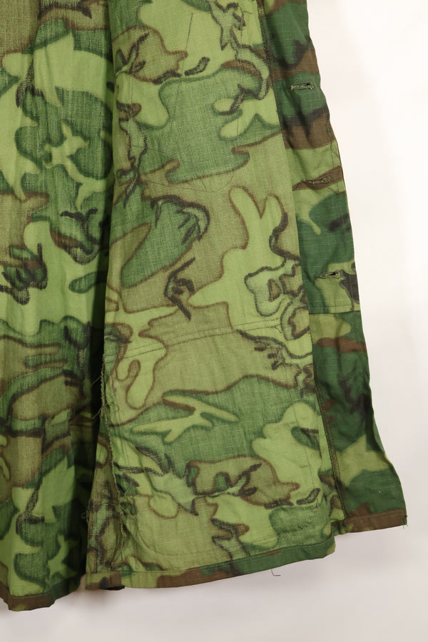 1968 Contract Deadstock M-S ERDL Green Leaf Camouflage Jungle Fatigue Jacket