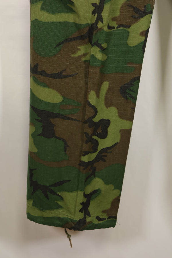 1968 Contract Ripstop ERDL Camouflage Jungle Fatigue Pants M-R Good Condition Used