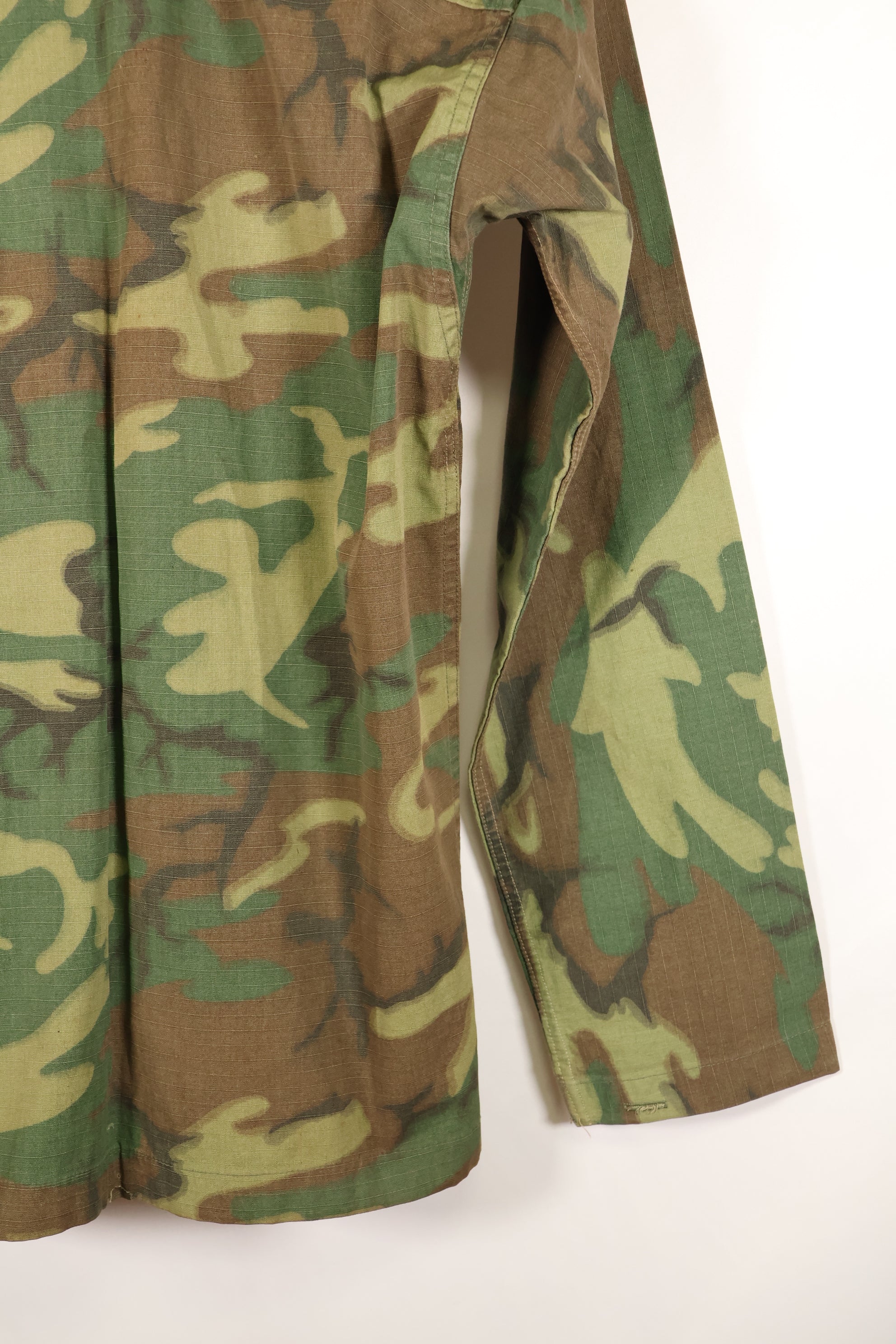 Late 1960s, South Vietnamese Army, BDQ, M59, ERDL, ripstop fabric, shirt, used