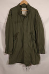 1978 Contract M-R M65 Field Parka Shell Only Used B
