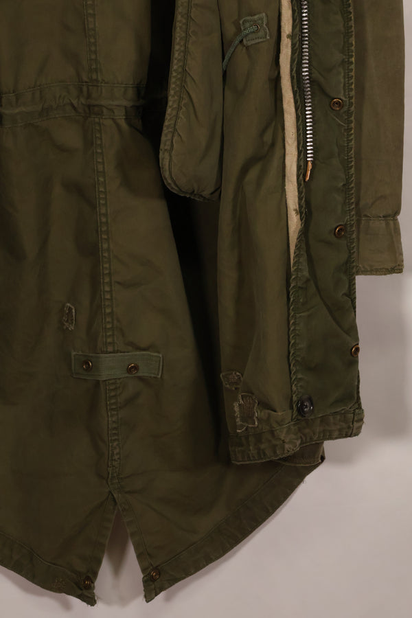 1950's U.S. Soldiers stationed in Europe X-SMALL M51 Field Parka, shell only, with patch, used.