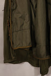 Early 1950s MEDIUM M51 Field Parka with coyote hood, used.