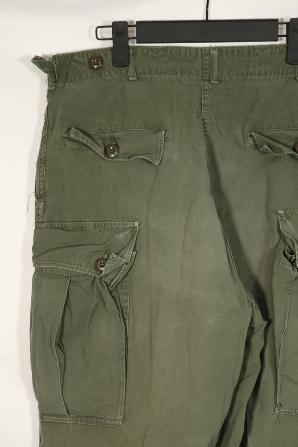 Real 1964 1ST MODEL Jungle Fatigue M-R Pants Used A