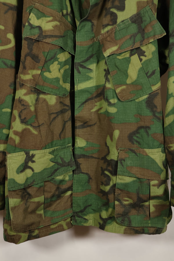 1969 Contract L-S Ripstop ERDL Camo Jungle Fatigue Jacket (Used)