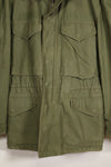 1960 Contract S-S U.S. Army M51 Field Jacket, stained, used.