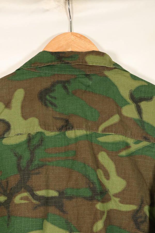 1969 Contract L-S Ripstop ERDL Camo Jungle Fatigue Jacket (Used)
