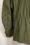 1960 Contract S-S U.S. Army M51 Field Jacket, stained, used.