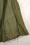 Circa 1967-71 S-R 2nd Model M65 Field Jacket Silver Zipper Used