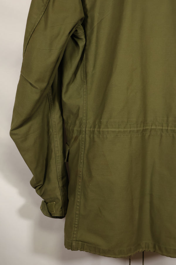 Circa 1967-71 S-R 2nd Model M65 Field Jacket Silver Zipper Used