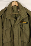 1967 Contract Lot M-R 2nd Model M65 Field Jacket Silver Zipper Used