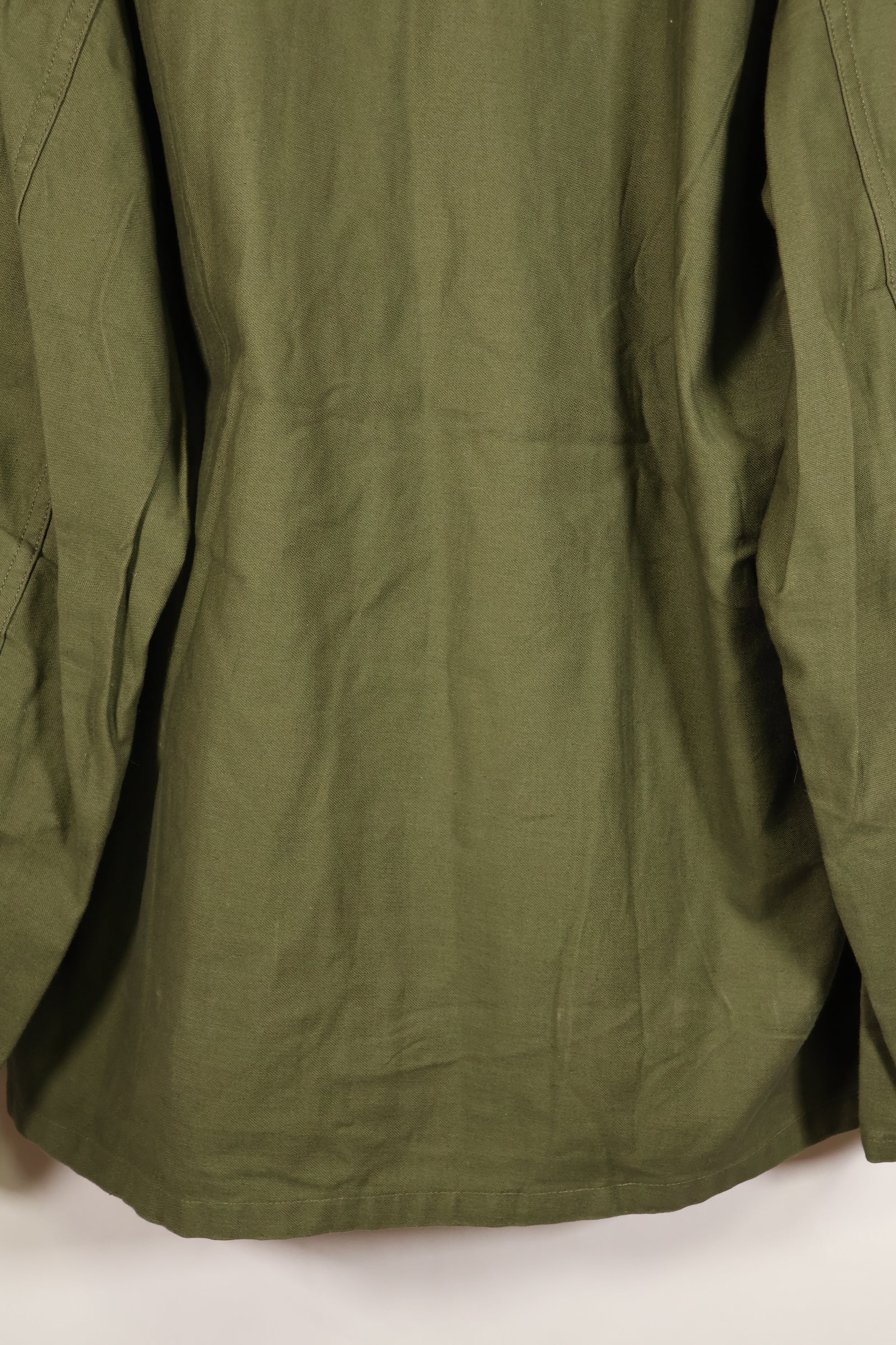1950年代後半　MEDIUM　アメリカ軍　初期型　OG-107　ユーティリティシャツ　テープ初付　中古品