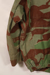 Real 1950s West German Airborne Jacket, splinter pattern, zipper malfunction, used.