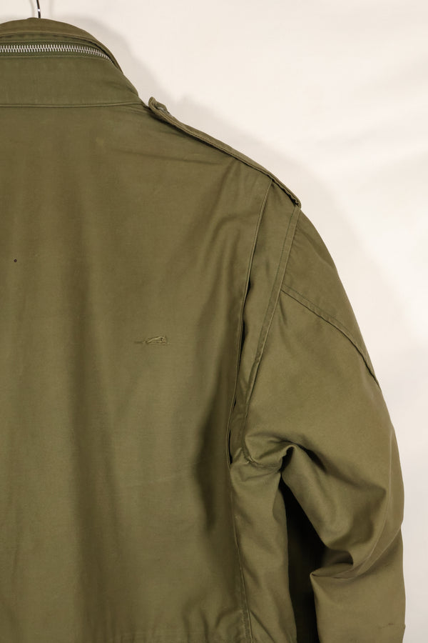 1967 Contract Lot M-R 2nd Model M65 Field Jacket Silver Zipper Used