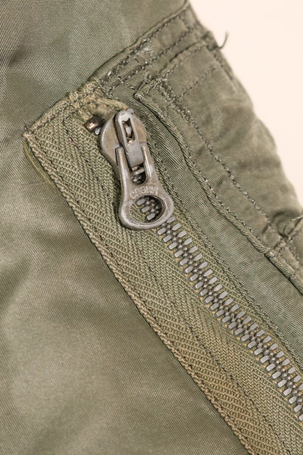 1964 Contract, LARGE, U.S. Air Force (USAF), MA-1, Intermediate Flight Jacket, Used