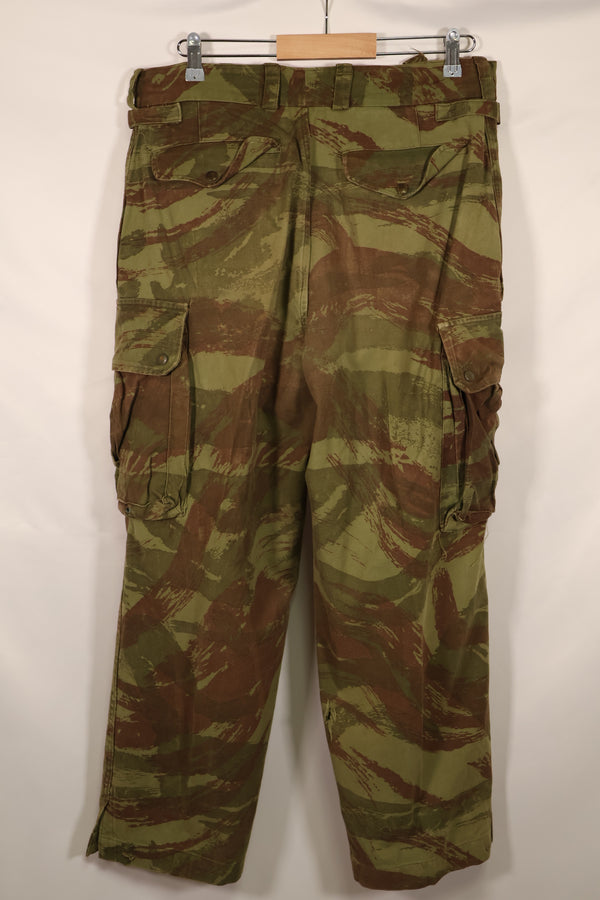 Real French Army Indochina War Lizard Camouflage TAP 47/53 Airborne Pants Used