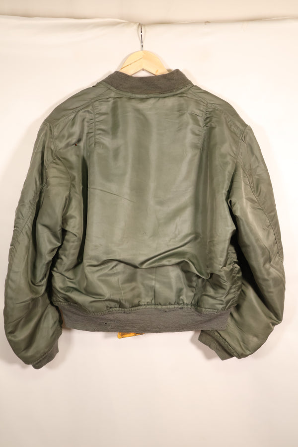 1964 Contract, LARGE, U.S. Air Force (USAF), MA-1, Intermediate Flight Jacket, Used