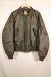 Estimated 1983 Contract, LARGE, U.S. Navy, CWU-45P Flight Jacket with Pleats, Used