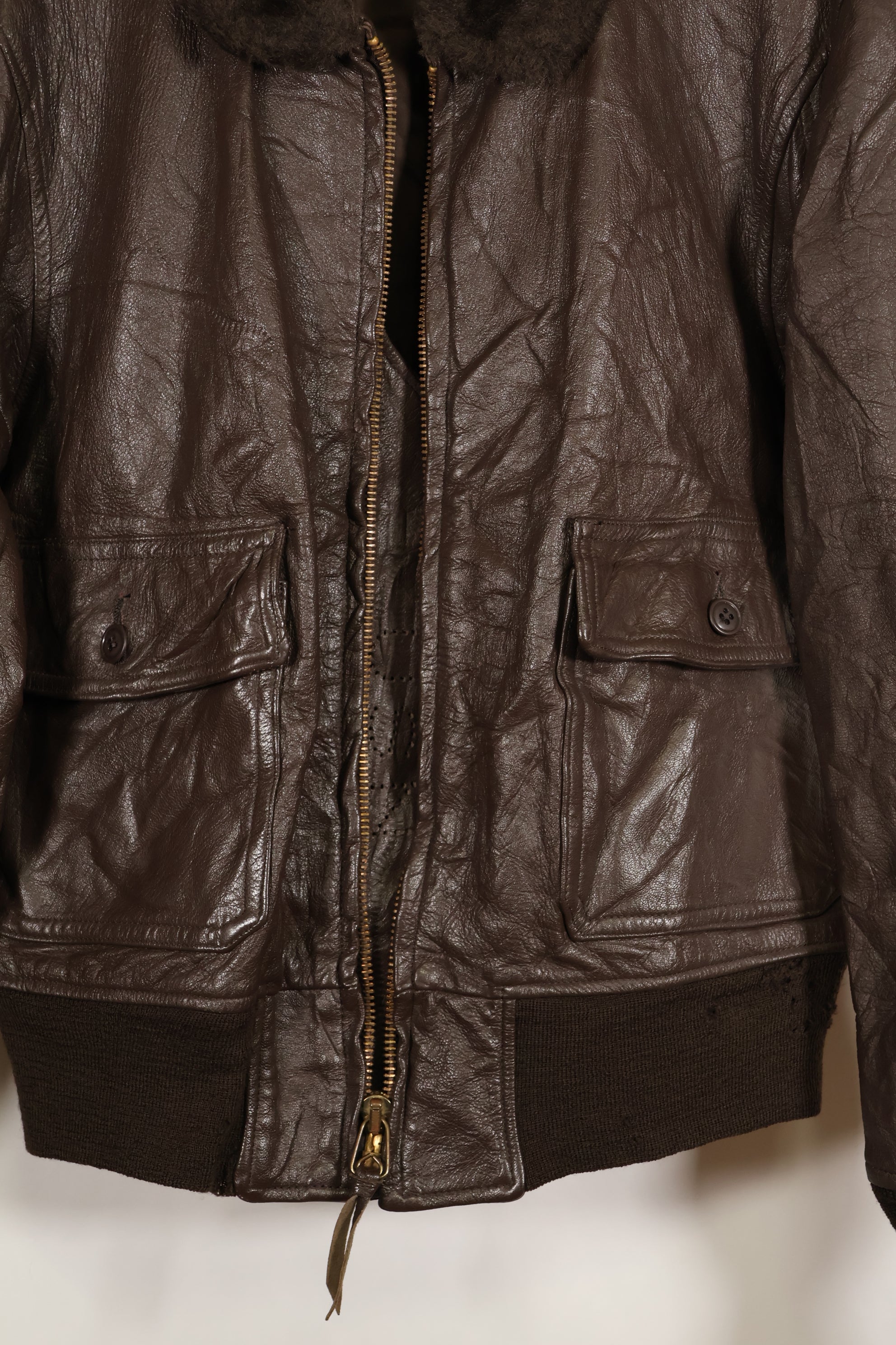 1971 Contract US Navy G-1 Flight Jacket size 42 in good condition.