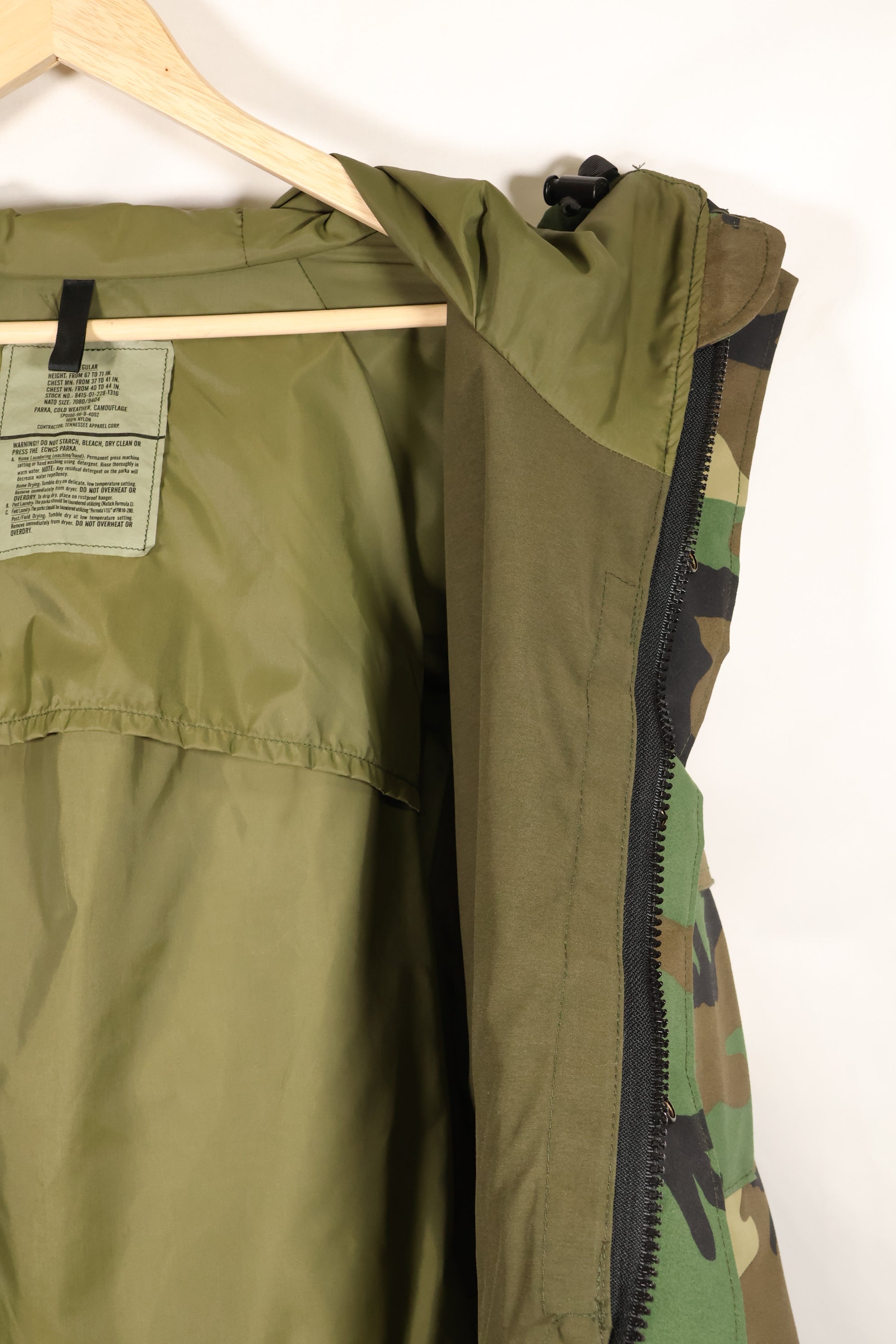 1996年製 U.S. ARMY ECWCS Gen1 ゴアテックスパーカー ウッドランドカモフラージュ Medium-Regular