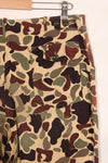 Early to mid 1960s CIDG Beogum camo, utility cut, large size, faded, used.